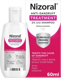 Nizoral Anti-Dandruff Treatment Shampoo with Ketoconazole 60ml